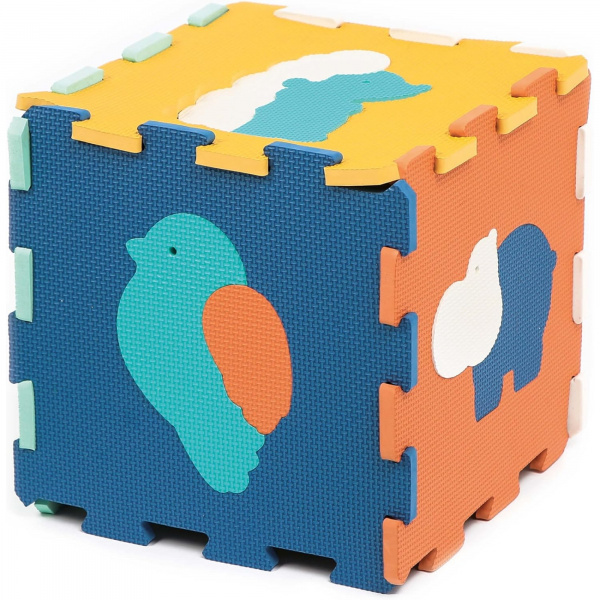 Tapis d'éveil en mousse dalles - animaux Ludi jouets