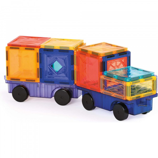 Jeu de construction véhicules magnétiques 63 pièces Ludi jouets