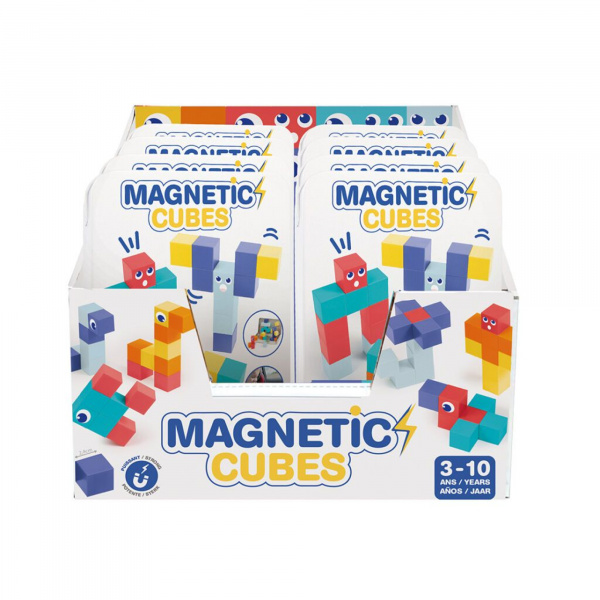 Jeu de construction cubes magnétiques 28 pièces Ludi jouets