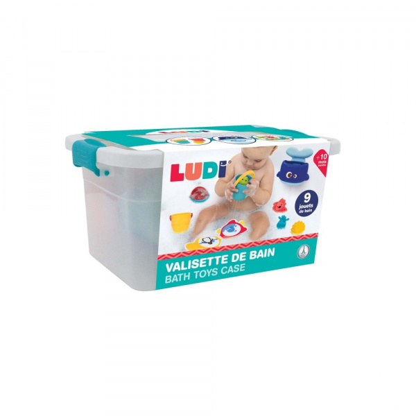 Valisette avec jouet de bain pour bébé Ludi jouets
