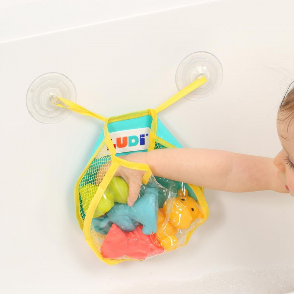 Lot de 4 aspergeurs de bain avec filet Ludi jouets