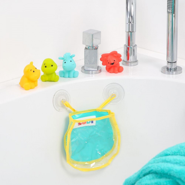 Lot de 4 aspergeurs de bain avec filet Ludi jouets