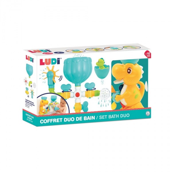 Coffret de bain dino Ludi jouets