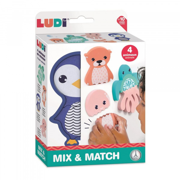Jouet de bain mix & match Ludi jouets