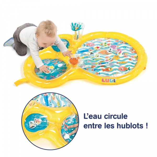Tapis d'eau jaune Ludi jouets