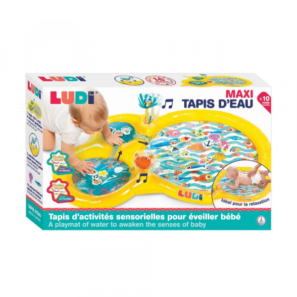 Tapis d'eau jaune Ludi jouets