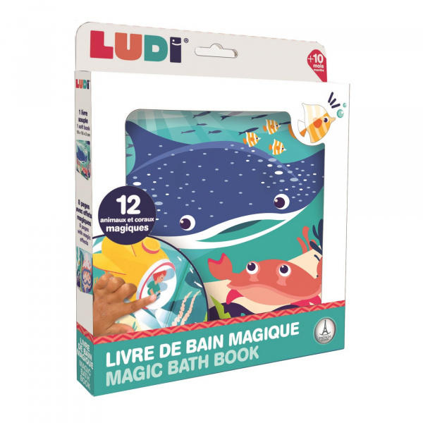 Livre de bain magique Ludi jouets