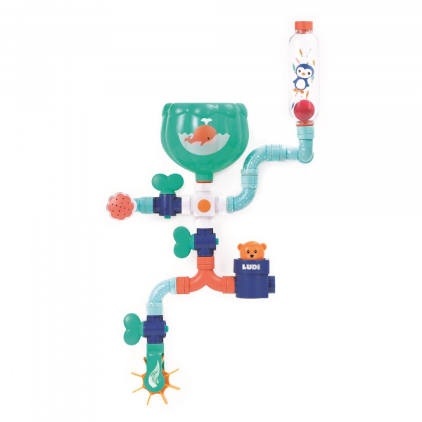 Jouet de bain grand circuit d'eau Ludi jouets