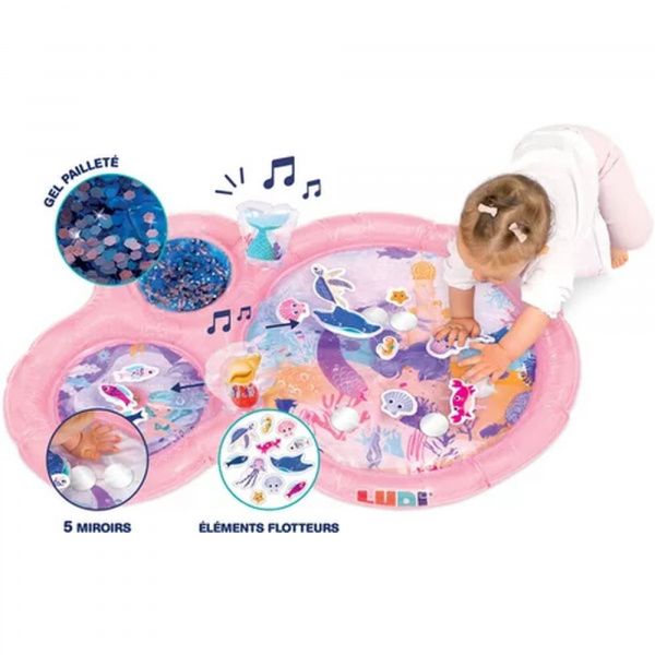 Tapis d'eau sirène Ludi jouets