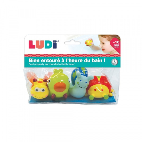 Jouet de bain aspergeurs poissons Ludi jouets