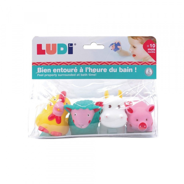 Jouet de bain aspergeurs poissons Ludi jouets