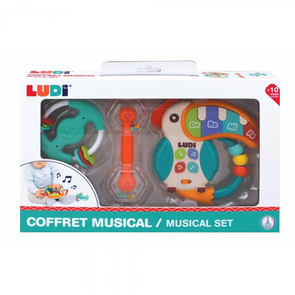 Coffret d'éveil musical Ludi jouets