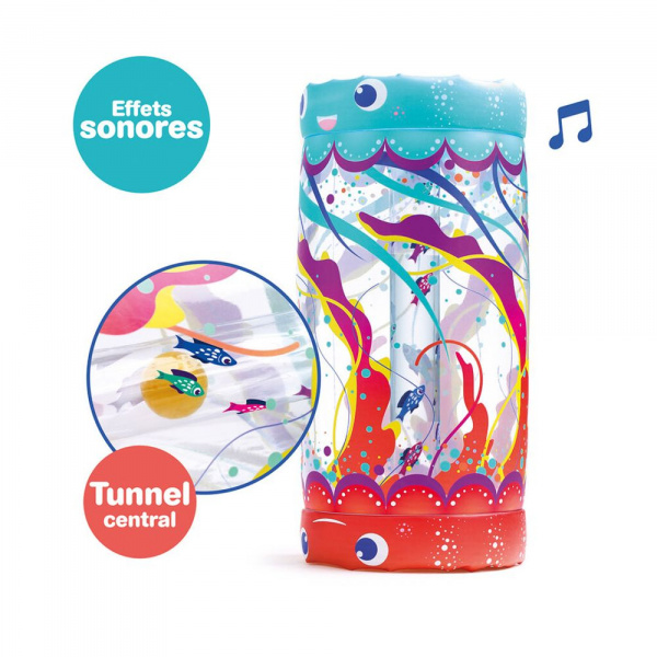 Rouleau d'activités baby roller méduse Ludi jouets