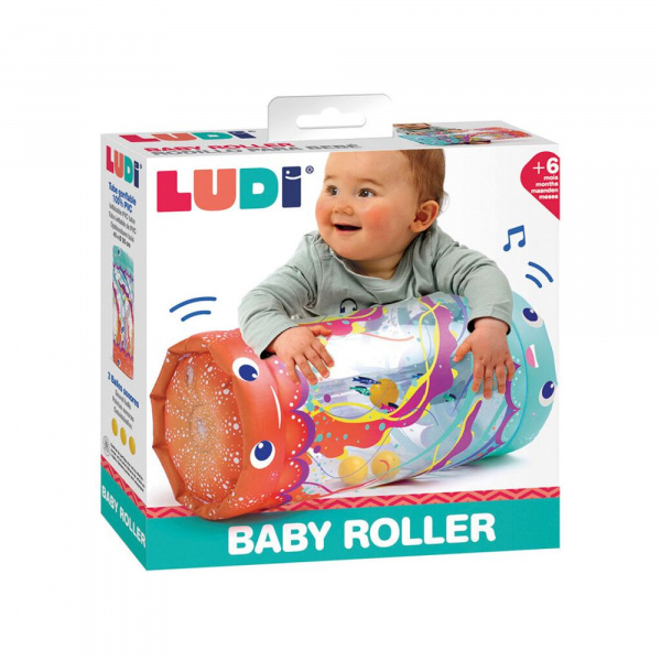Rouleau d'activités baby roller méduse Ludi jouets