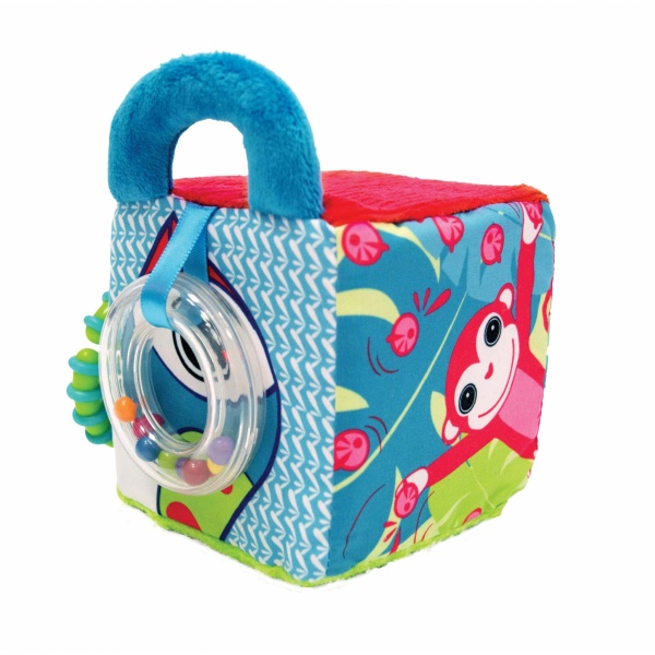 Cube d'éveil en tissu Ludi jouets