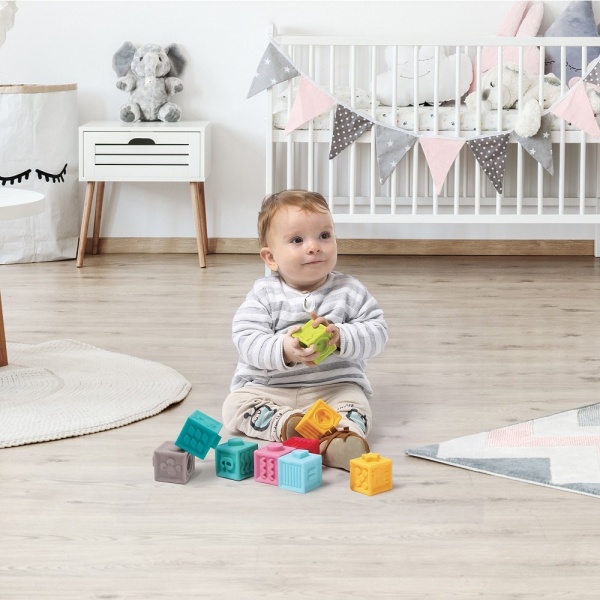 Cubes sensoriels emboitables Ludi jouets