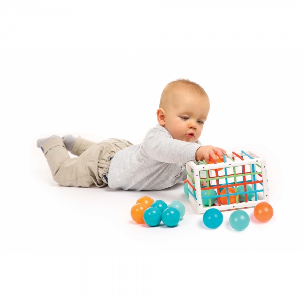 Cube de manipulation à balles Ludi jouets