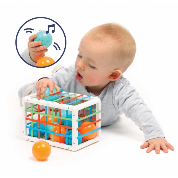 Cube de manipulation à balles Ludi jouets