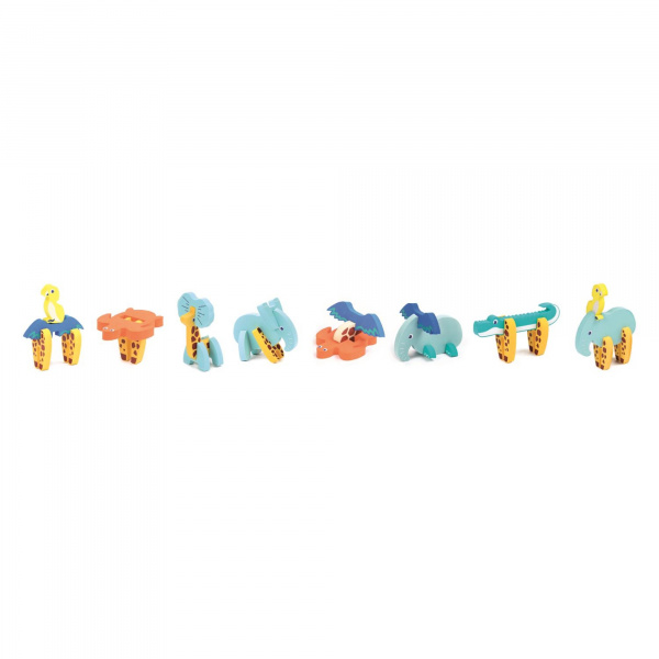 Puzzle 3d en mousse pour enfant animaux Ludi jouets