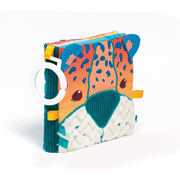 Livre d'éveil en tissu jungle Ludi jouets