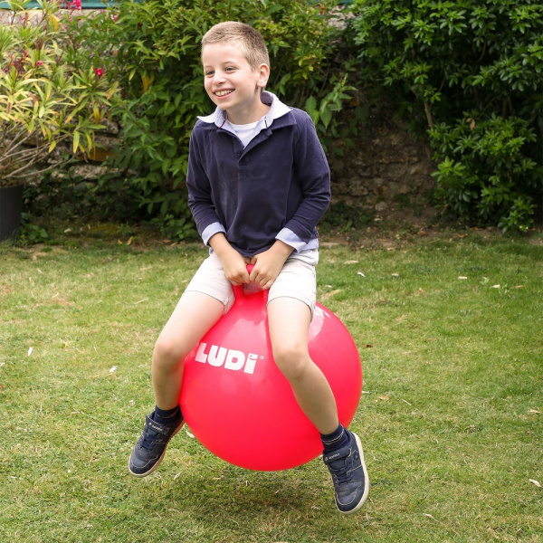 Ballon sauteur xxl rouge Ludi jouets