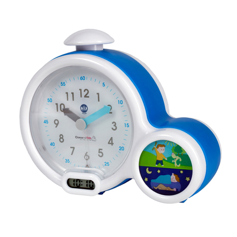 Mon premier réveil bébé kid sleep clock bleu de Kid sleep sur allobébé