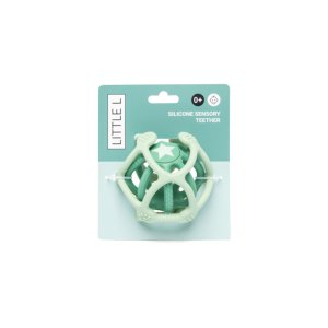 Lot de 2 balles sensorielles vertes Little l