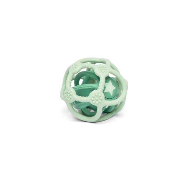 Lot de 2 balles sensorielles vertes Little l
