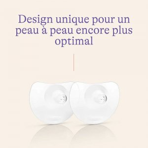 Lot de 2 bouts de sein contact Lansinoh