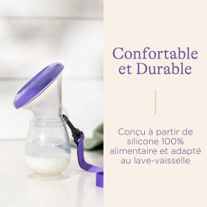 Tire-lait silicone Lansinoh