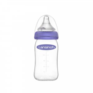Biberon en verre avec tétine naturalwave 160ml Lansinoh