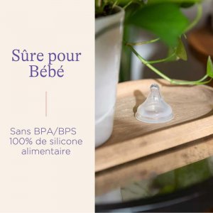 Lot de 2 tétines naturalwave Lansinoh