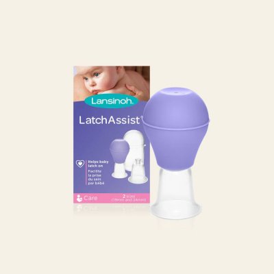 Poire à mamelons latch assist