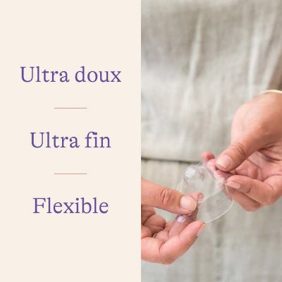 Lot de 2 bouts de sein contact t1 20mm