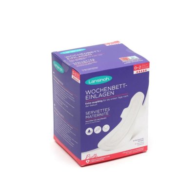 Lot de 10 serviettes maternité 0-2 semaines