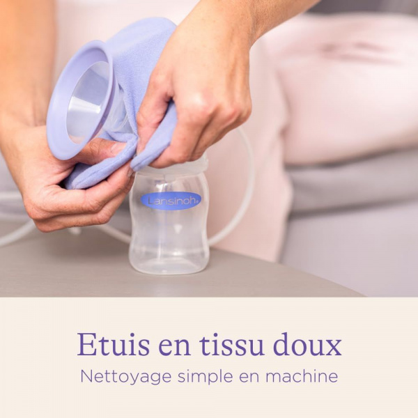 Compresses d'allaitement 3-en-1 chaud/froid réutilisables Lansinoh