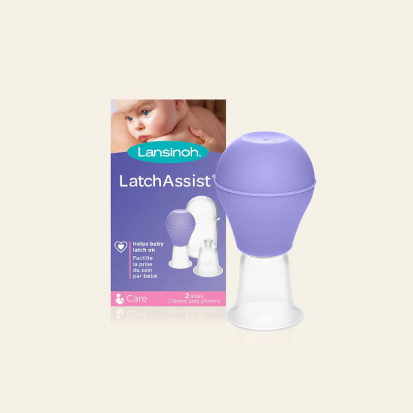 Poire à mamelons latch assist Lansinoh