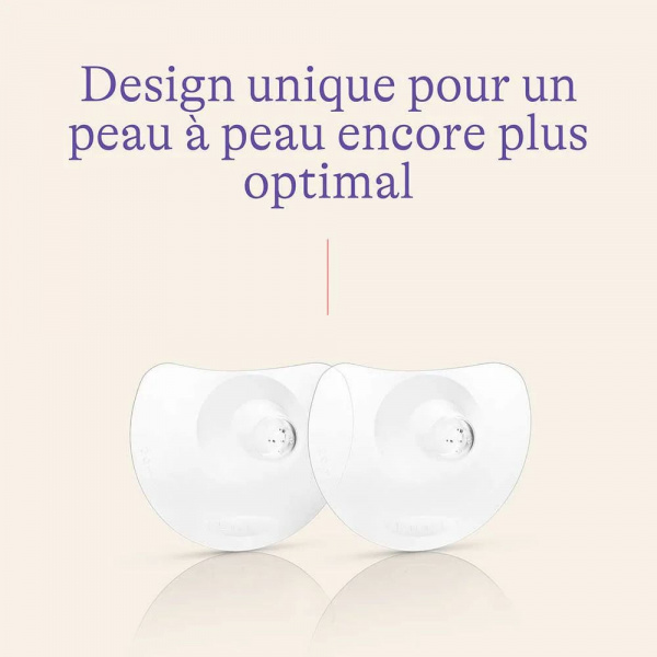 Lot de 2 bouts de sein contact t1 20mm Lansinoh