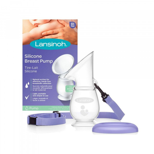 Tire-lait silicone Lansinoh