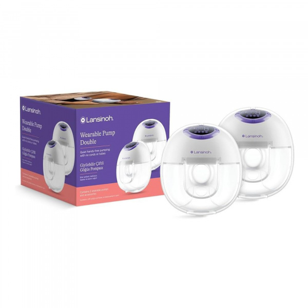 Tire-lait mains libres double Lansinoh