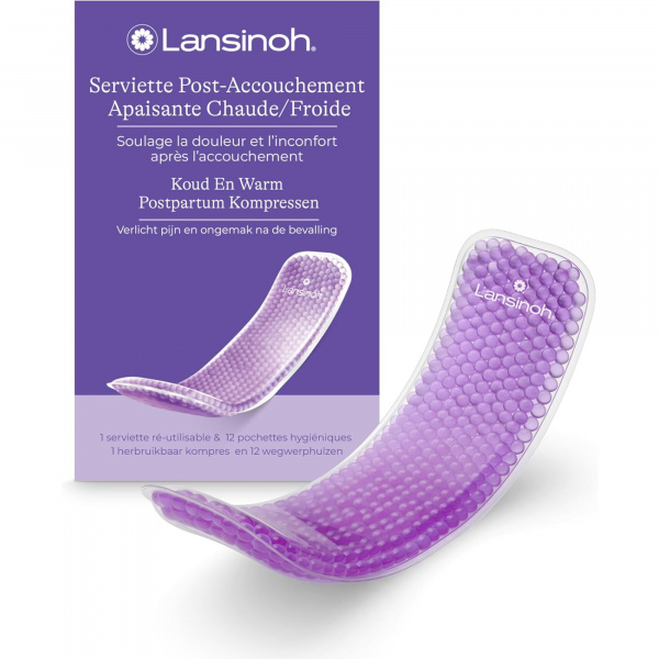 Serviette post-accouchement apaisante chaud/froid Lansinoh