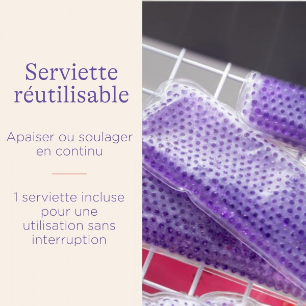 Serviette post-accouchement apaisante chaud/froid Lansinoh