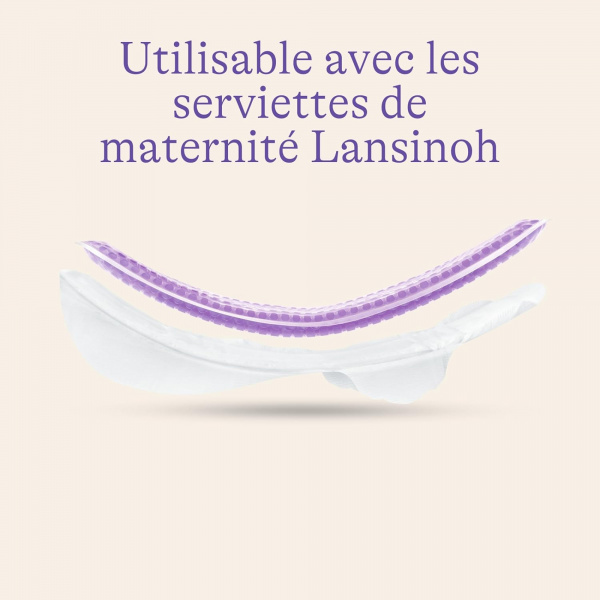 Serviette post-accouchement apaisante chaud/froid Lansinoh