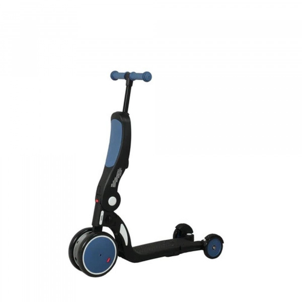 Scootizz,draisienne évolutive 5 en 1 avec barre de poussée adulte verte Looping