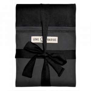 Echarpe de portage l'originale noir , anthracite Love radius