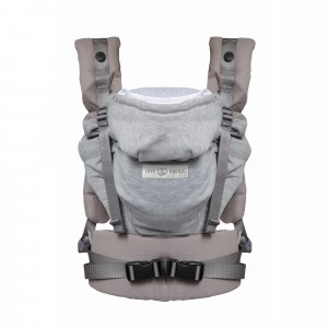 Porte bébé hoodiecarrier 2 gris athlétique Love radius