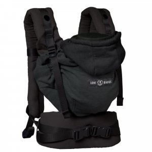 Porte bébé hoodiecarrier 2 black forest Love radius