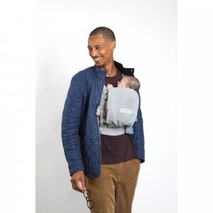 Porte bébé physiocarrier 2 grey gaze de coton Love radius