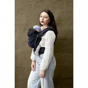 Porte bébé hoodiecarrier 2 bleu moelleux Love radius