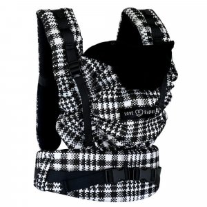 Porte bébé hoodiecarrier 2 prince de galles Love radius